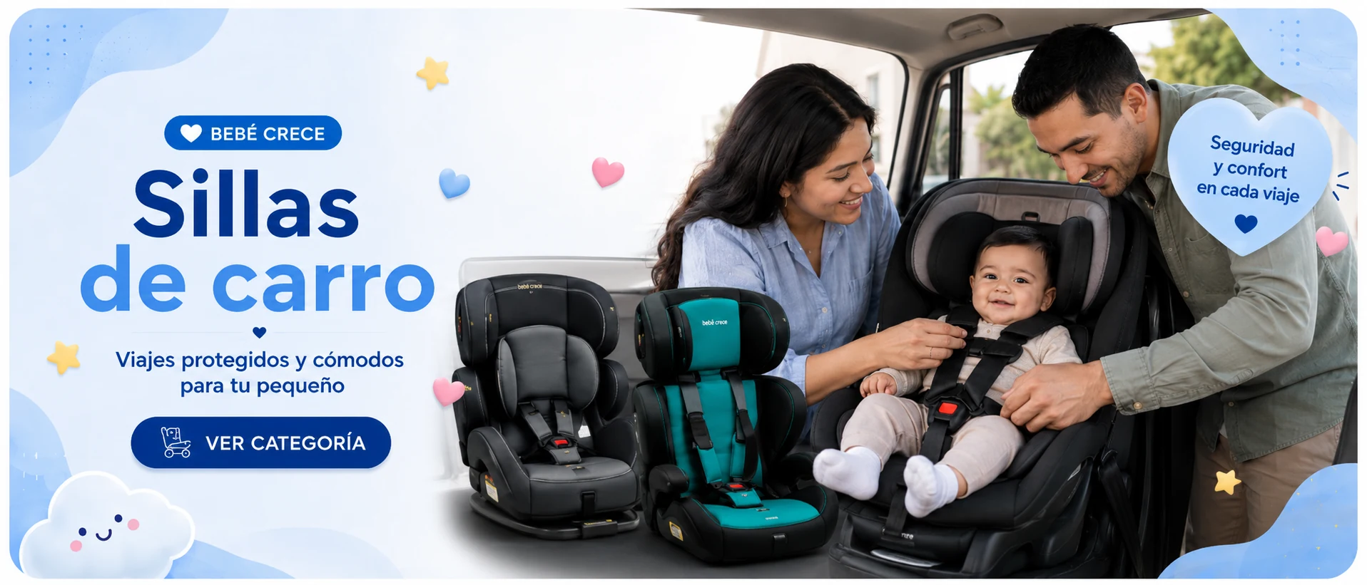 Sillas de carro para bebé