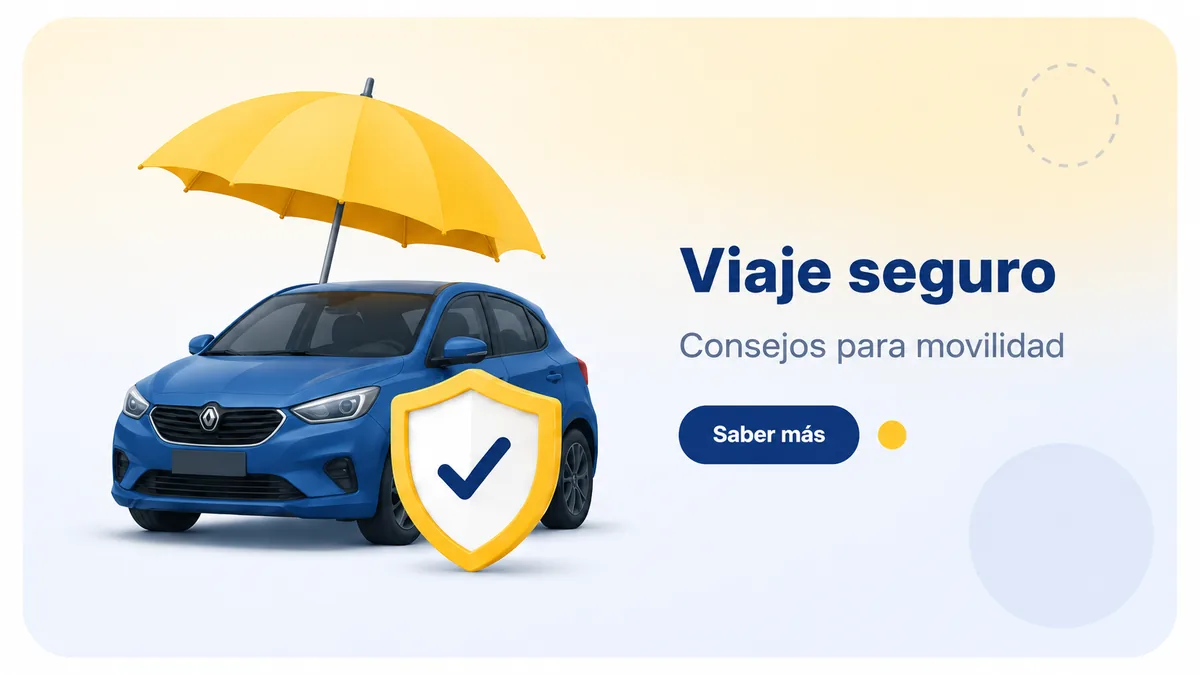 Viaje seguro en auto
