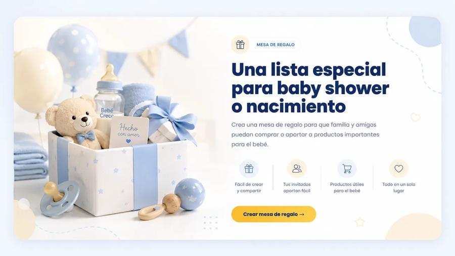Mesa de regalo