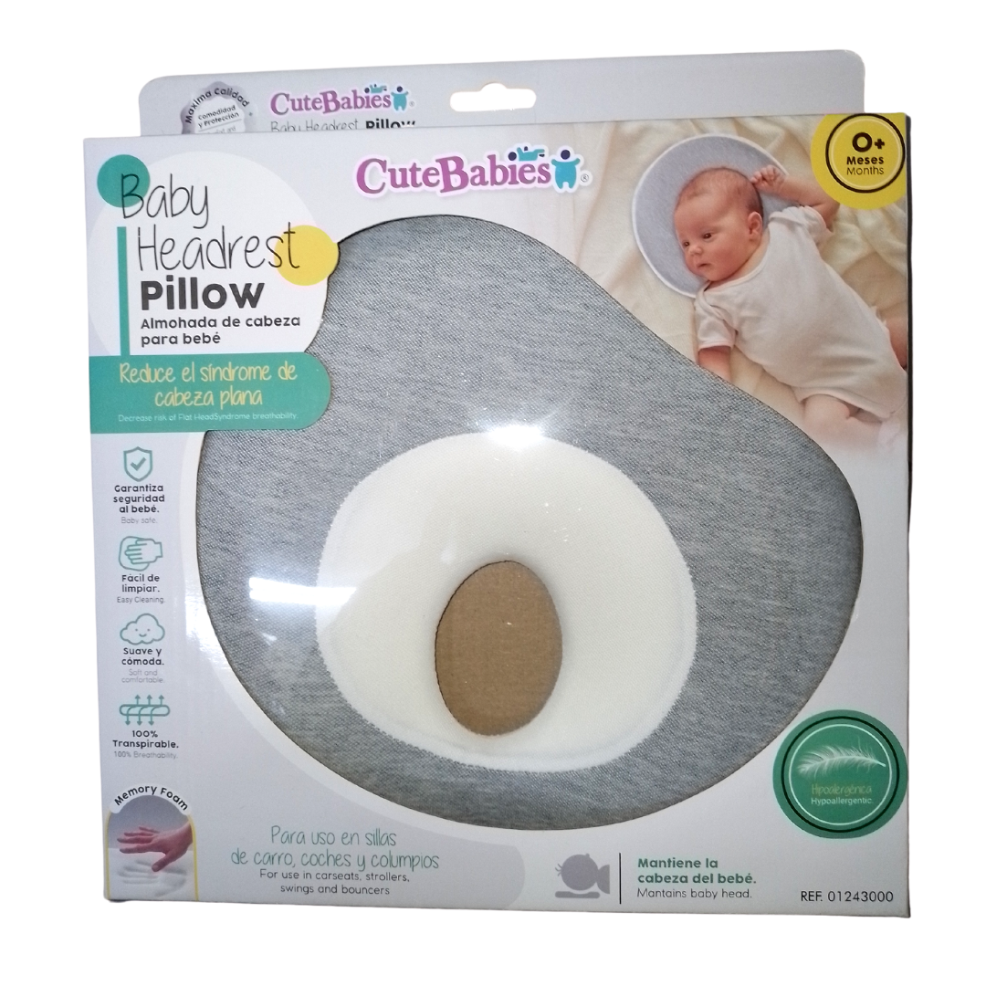 Almohada Crown para bebé en cuna, almohada para recién nacido, cojín de  seguridad cómodo ajustable, protección para la cabeza de bebés – compra los