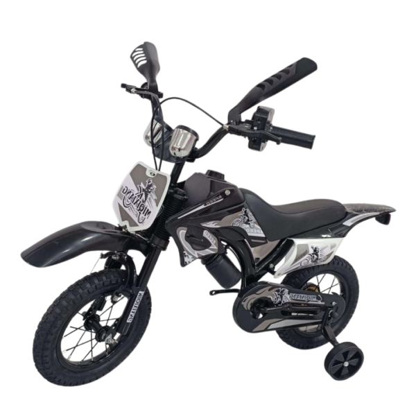 Bicicleta Diseño Moto Para Niños, Aro 16