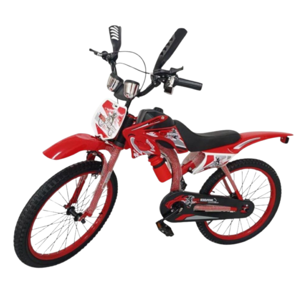 Bicicleta Diseño Moto Para Niños, Aro 20