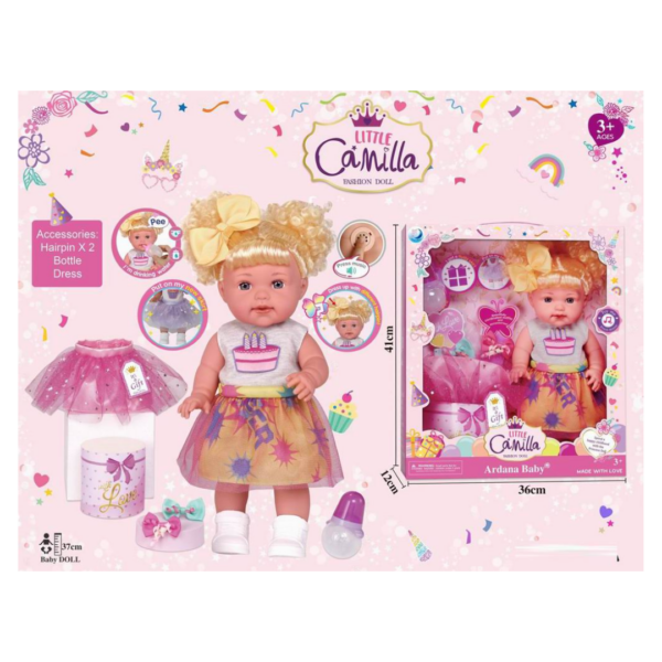 Muñeca Little Camila Con Accesorios - Imagen 2