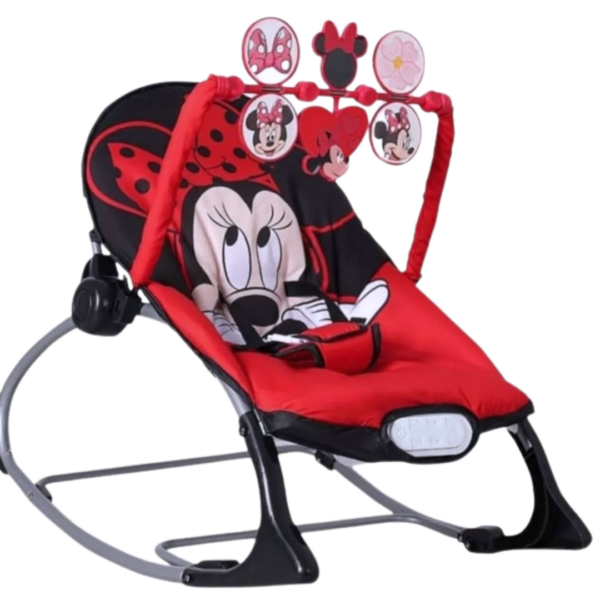 Silla Mecedora Minnie Mouse Para Bebé