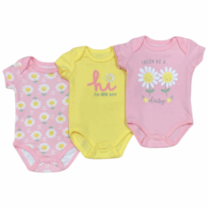 Set De 3 Mamelucos Tinytots Para Niña