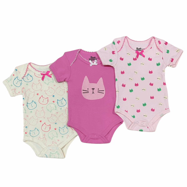 Set De 3 Mamelucos Tinytots Para Niña