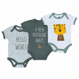 Set De 3 Mamelucos Para Niño