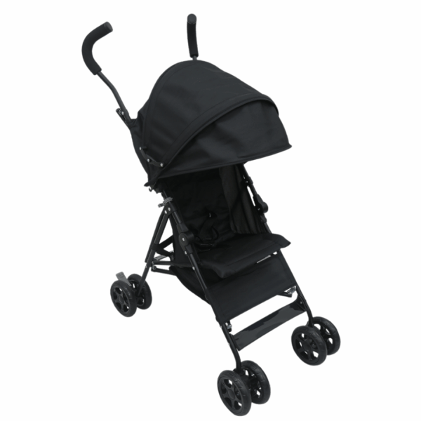 Coche Negro 8 Ruedas, Para Bebé