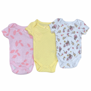 Set De 3 Mamelucos Wakid´s Para Niña